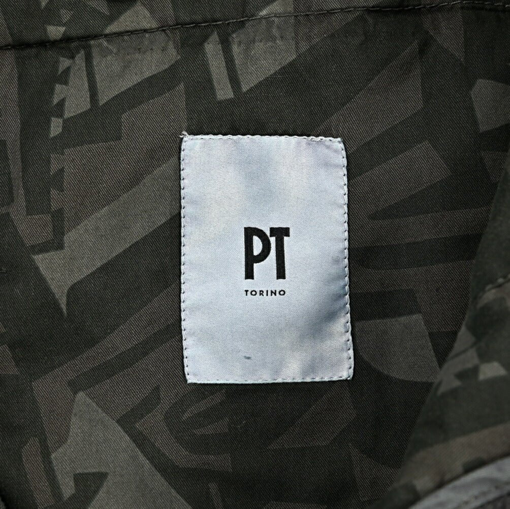 26SS PT TORINO ReWorked "E - SLIM FIT" ストレッチコットン ノータックスリムパンツ グレー 44 | GUARDAROBA MILANO OFFICIAL STORE