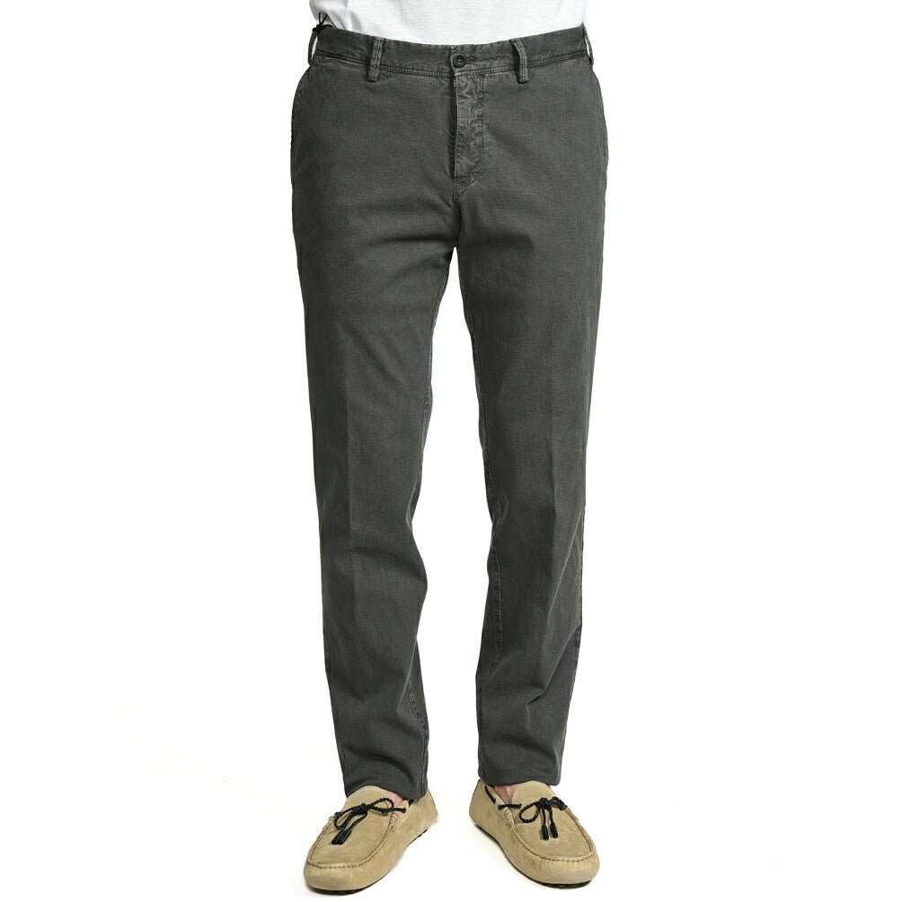 26SS PT TORINO ReWorked "E - SLIM FIT" ストレッチコットン ノータックスリムパンツ グレー 44 | GUARDAROBA MILANO OFFICIAL STORE