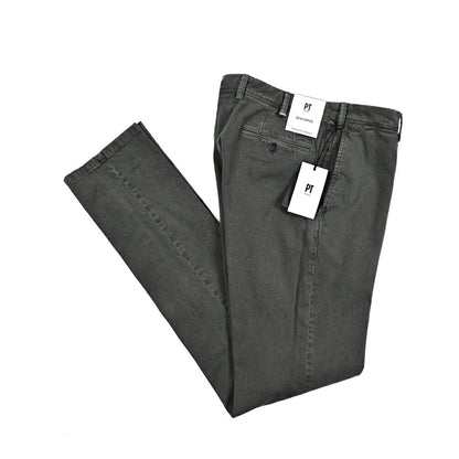 26SS PT TORINO ReWorked "E - SLIM FIT" ストレッチコットン ノータックスリムパンツ グレー 44 | GUARDAROBA MILANO OFFICIAL STORE