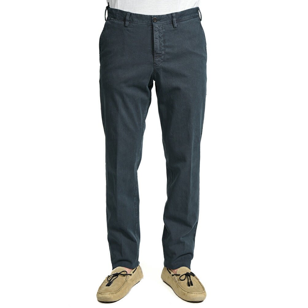 26SS PT TORINO ReWorked "E - SLIM FIT" ストレッチコットン ノータックスリムパンツ ネイビー 46 | GUARDAROBA MILANO OFFICIAL STORE
