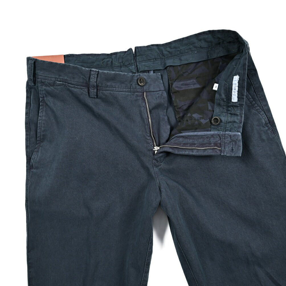 26SS PT TORINO ReWorked "E - SLIM FIT" ストレッチコットン ノータックスリムパンツ ネイビー 46 | GUARDAROBA MILANO OFFICIAL STORE