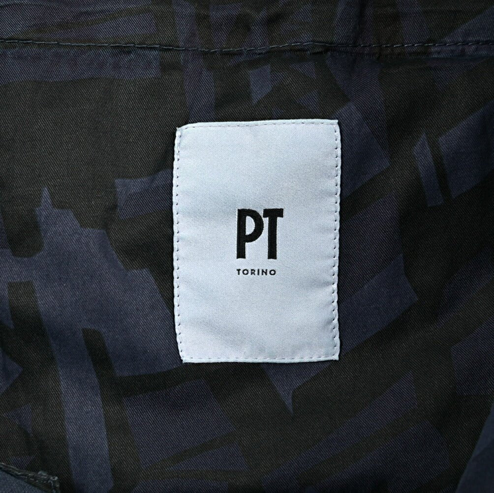 26SS PT TORINO ReWorked "E - SLIM FIT" ストレッチコットン ノータックスリムパンツ ネイビー 46 | GUARDAROBA MILANO OFFICIAL STORE