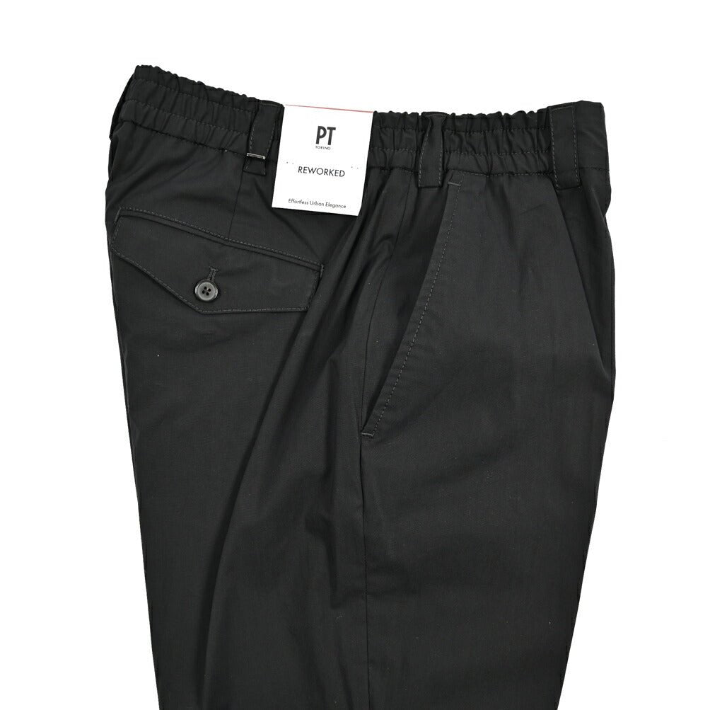 26SS PT TORINO ReWorked THE REBEL ストレッチコットン イージーパンツ｜436311-28｜GUARDAROBA MILANO OFFICIAL STORE
