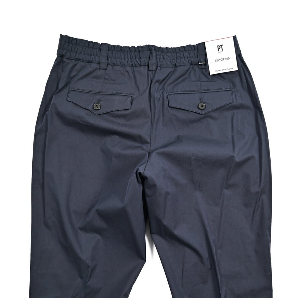 26SS PT TORINO ReWorked THE REBEL ストレッチコットン イージーパンツ｜436341-28｜GUARDAROBA MILANO OFFICIAL STORE