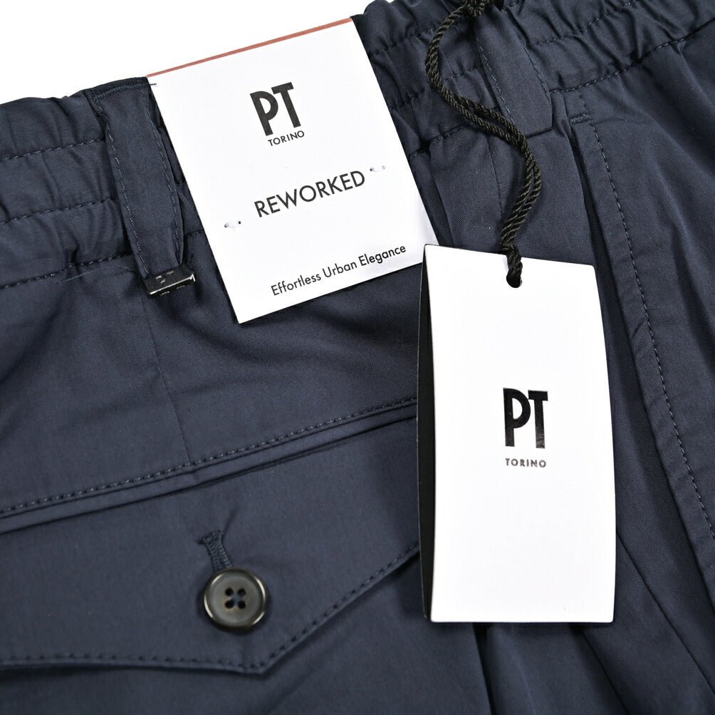 26SS PT TORINO ReWorked THE REBEL ストレッチコットン イージーパンツ｜436341-28｜GUARDAROBA MILANO OFFICIAL STORE