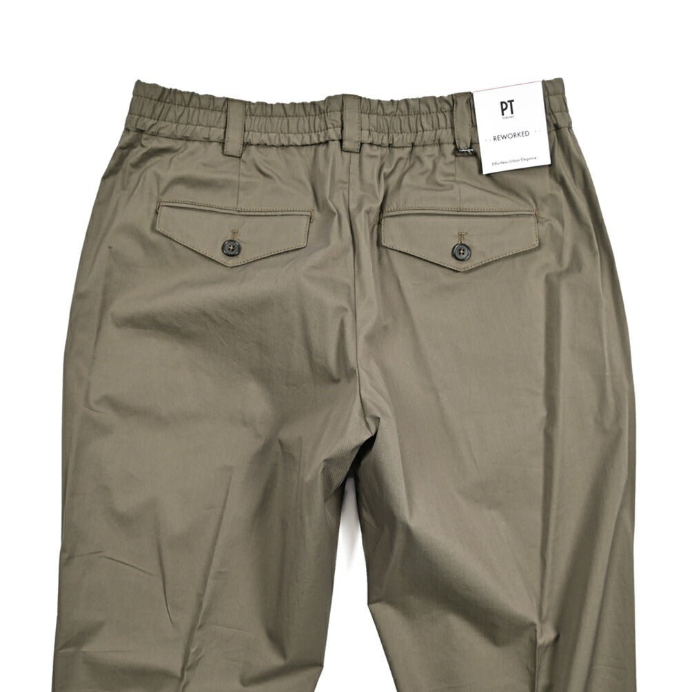 26SS PT TORINO ReWorked THE REBEL ストレッチコットン イージーパンツ｜436371-28｜GUARDAROBA MILANO OFFICIAL STORE