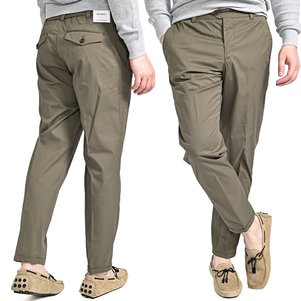 26SS PT TORINO ReWorked THE REBEL ストレッチコットン イージーパンツ｜436371-28｜GUARDAROBA MILANO OFFICIAL STORE