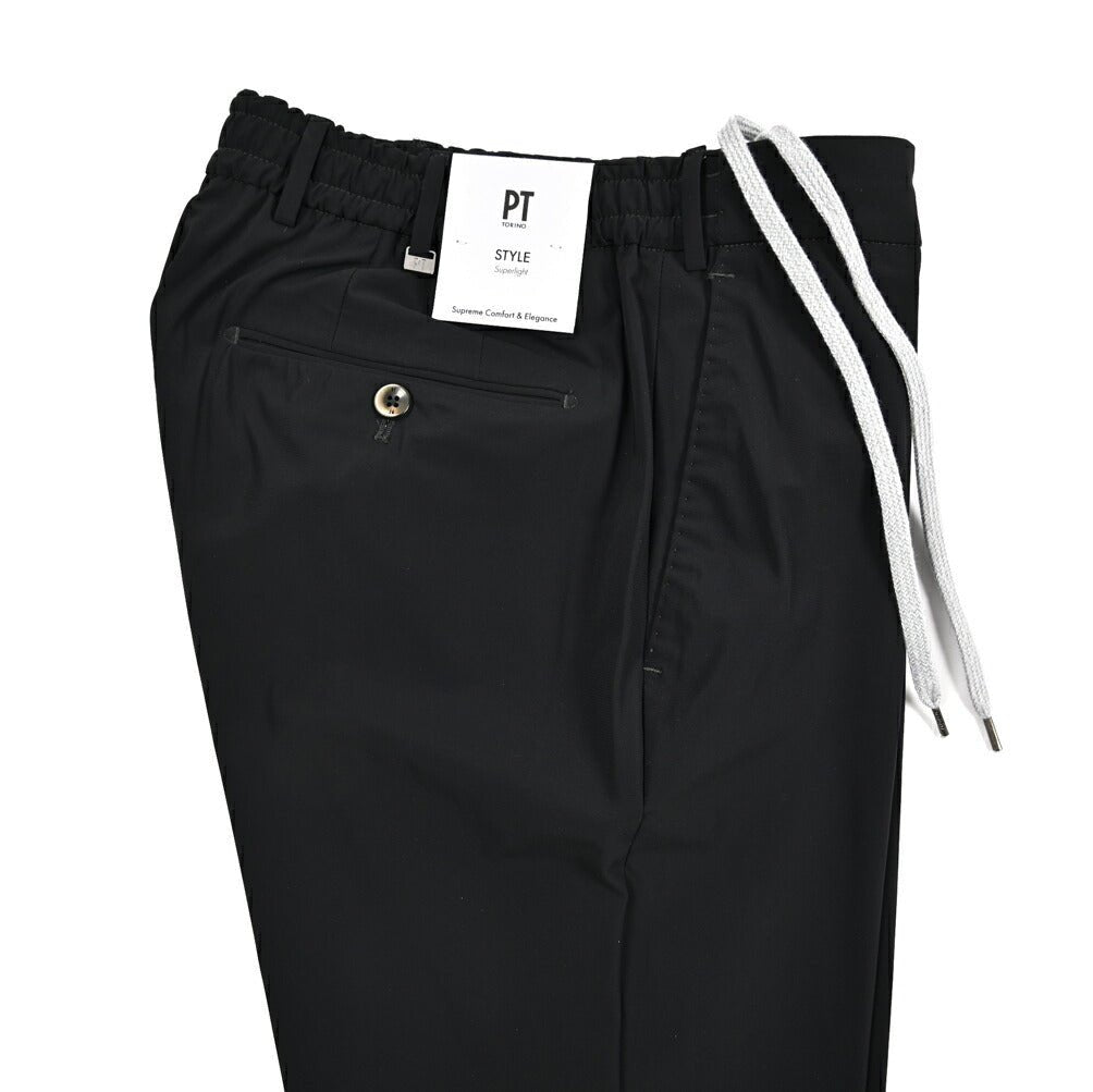 26SS PT TORINO SUPERLIGHT SLIM FIT スーパーストレッチナイロン イージースラックス / KINETIC FABRIC｜436186-44｜GUARDAROBA MILANO OFFICIAL STORE