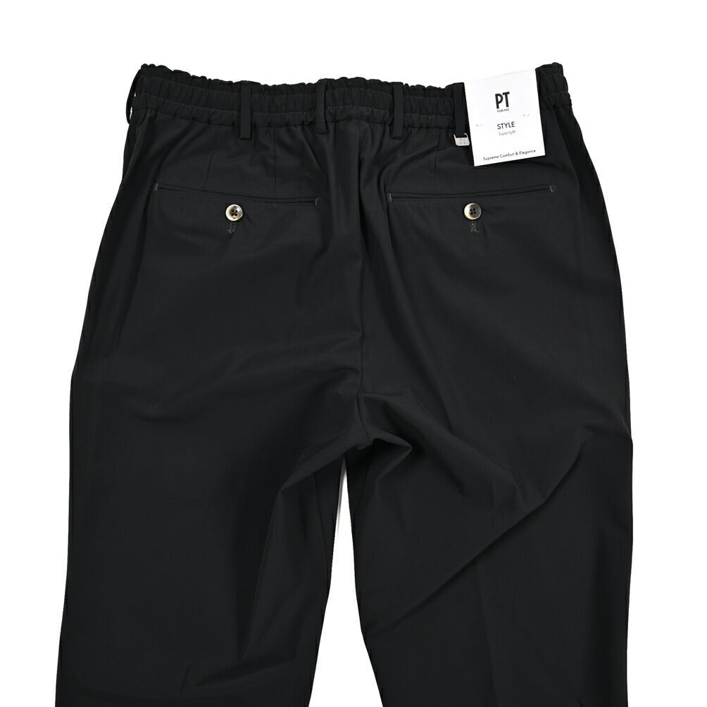 26SS PT TORINO SUPERLIGHT SLIM FIT スーパーストレッチナイロン イージースラックス / KINETIC FABRIC｜436186-44｜GUARDAROBA MILANO OFFICIAL STORE