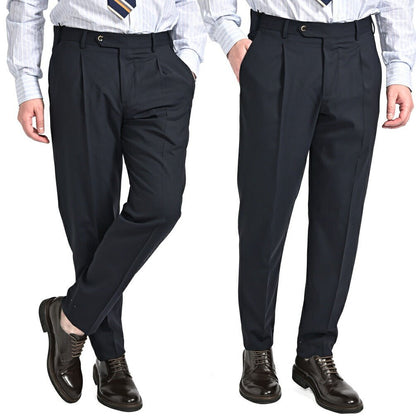 26SS PT TORINO Superlight UNION FIT SUPER 130'S ヴァージンウール100% ワンタックスラックス｜436400-44｜GUARDAROBA MILANO OFFICIAL STORE