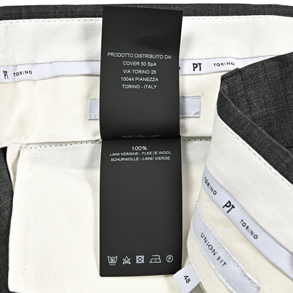 26SS PT TORINO Superlight UNION FIT SUPER 130'S ヴァージンウール100% ワンタックスラックス｜436424-44｜GUARDAROBA MILANO OFFICIAL STORE