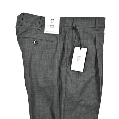 26SS PT TORINO Superlight UNION FIT SUPER 130'S ヴァージンウール100% ワンタックスラックス｜436424-44｜GUARDAROBA MILANO OFFICIAL STORE