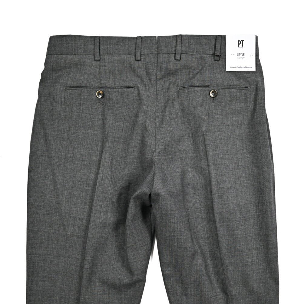 26SS PT TORINO Superlight UNION FIT SUPER 130'S ヴァージンウール100% ワンタックスラックス｜436424-44｜GUARDAROBA MILANO OFFICIAL STORE