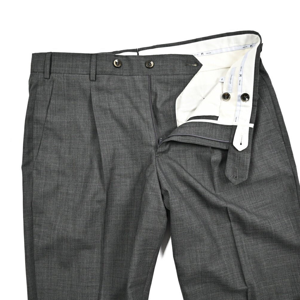 26SS PT TORINO Superlight UNION FIT SUPER 130'S ヴァージンウール100% ワンタックスラックス｜436424-44｜GUARDAROBA MILANO OFFICIAL STORE