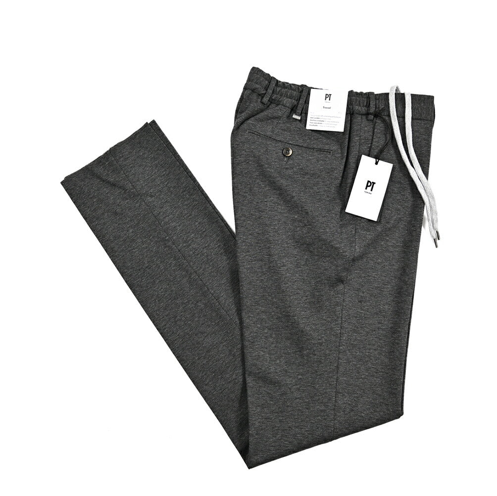 26SS PT TORINO Traveller SLIM FIT ストレッチコットン スリムフィットイージーパンツ｜436261-44｜GUARDAROBA MILANO OFFICIAL STORE