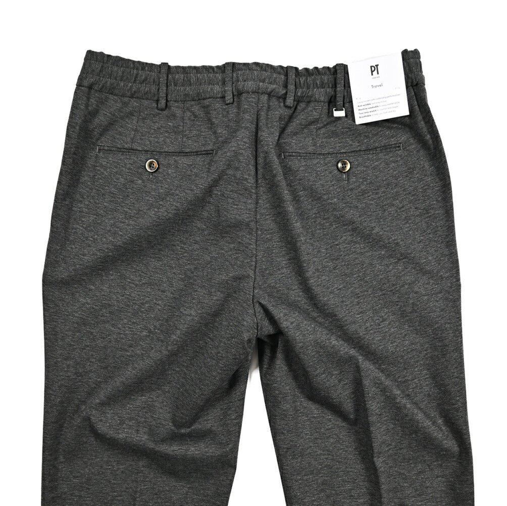 26SS PT TORINO Traveller SLIM FIT ストレッチコットン スリムフィットイージーパンツ｜436261-44｜GUARDAROBA MILANO OFFICIAL STORE