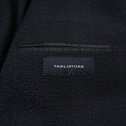 26SS TAGLIATORE "MONTECARLO" シアサッカーウール 2Bシングルテーラードスーツ｜436090-44｜GUARDAROBA MILANO OFFICIAL STORE