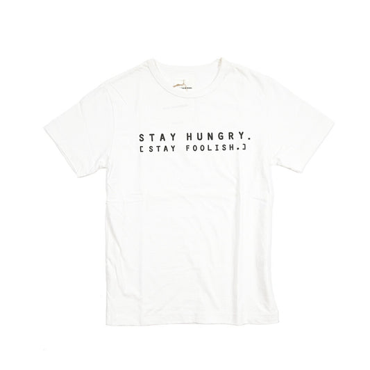 SIX IN THE MORNING コットン100% シルクスクリーンプリントTシャツ / MADE IN JAPAN
