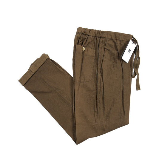 SALE｜PT TORINO "SONNY" ストレッチコットン シアサッカーイージーパンツ
