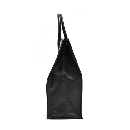 SAINT LAURENT RIVE GAUCHE NORTH/SOUTH TOTE BAG スムースレザートートバッグレザー