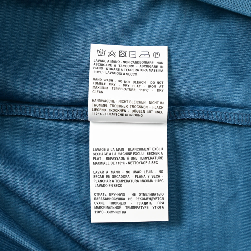 GRAN SASSO マーセライズコットン100% クルーネック半袖Tシャツ / FILO SCOZIA