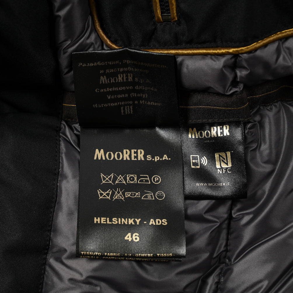 新春セール｜25-26AW MOORER "HELSINKY-ADS" フード付ダウンジャケット / ACQUA PROOF(防水)