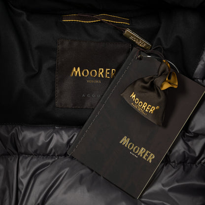 新春セール｜25-26AW MOORER "HELSINKY-ADS" フード付ダウンジャケット / ACQUA PROOF(防水)