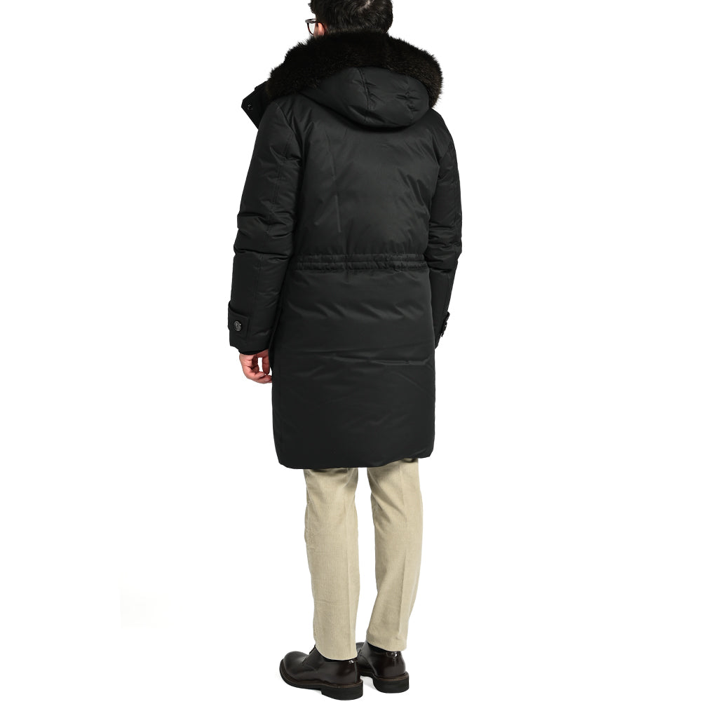 新春セール｜25-26AW MOORER "HELSINKY-ADS" フード付ダウンジャケット / ACQUA PROOF(防水)