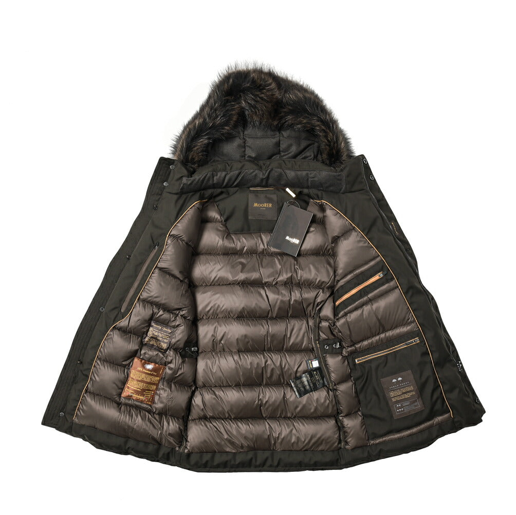 SALE｜MOORER "CONERO-WI" フード付きダウンジャケット / ACQUA PROOF(防水)