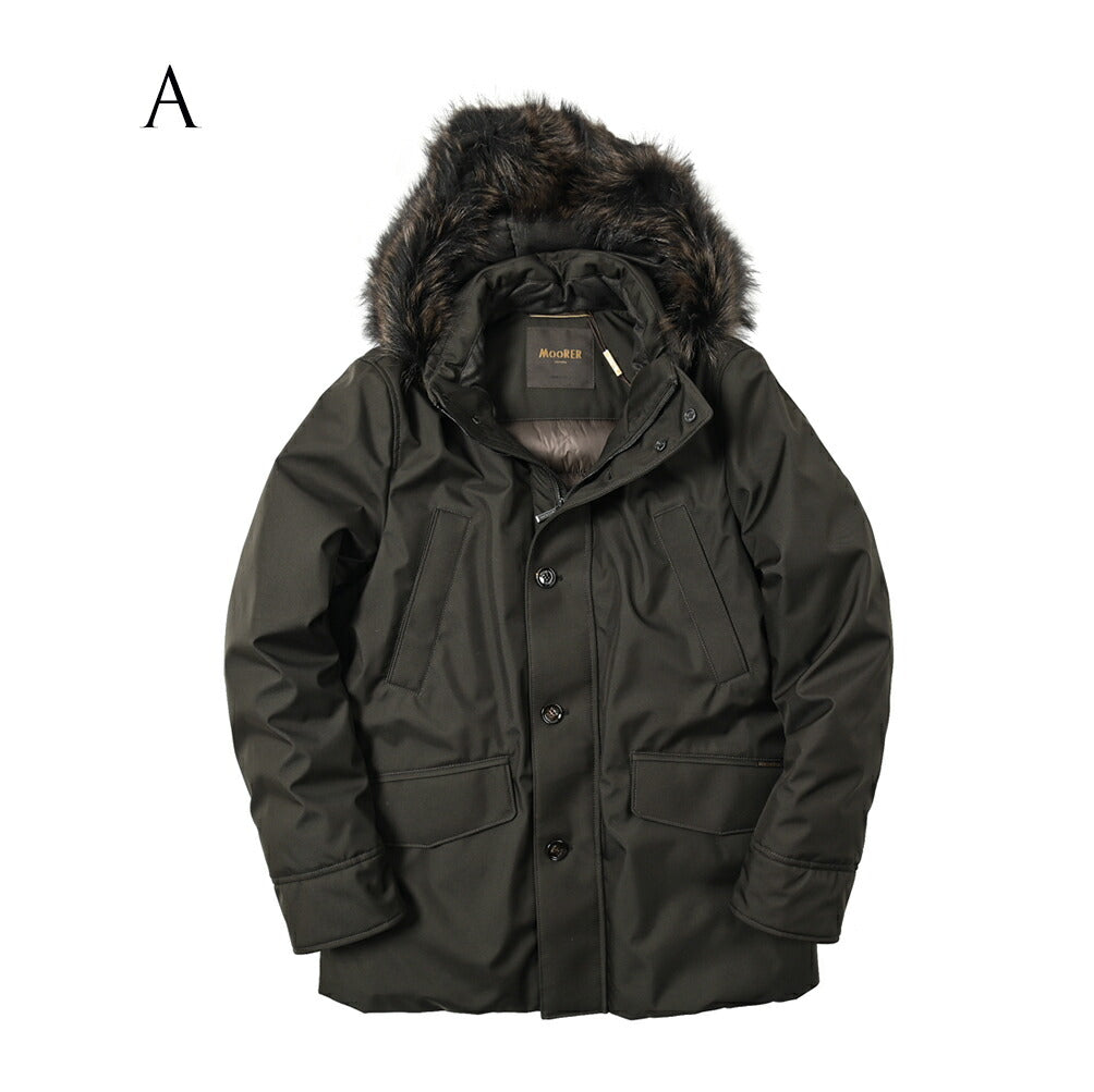 SALE｜MOORER "CONERO-WI" フード付きダウンジャケット / ACQUA PROOF(防水)