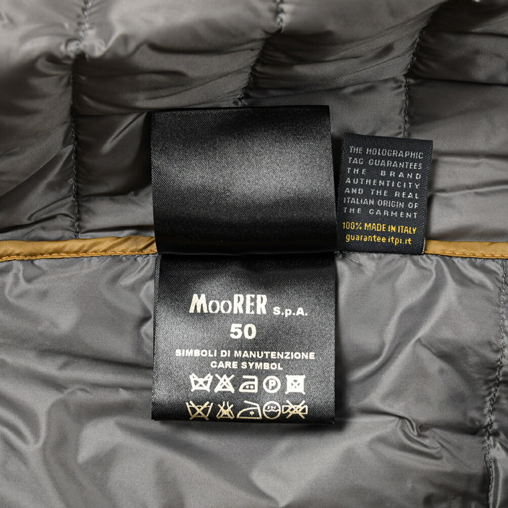 SALE｜MOORER "PALIO-MO" ナイロン100% ライトダウンジャケット