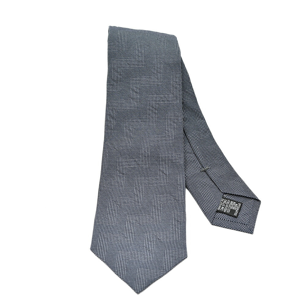 【P20倍】SALE｜GIORGIO ARMANI コットン100% ピンドット柄ネクタイ シアサッカー