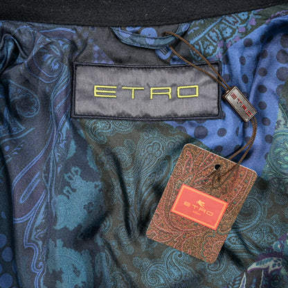 SALE｜ETRO カシミヤ混フリースウール Pコート