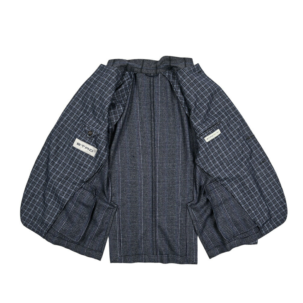 ETRO クレイジーパターン 2Bシングルテーラードジャケット