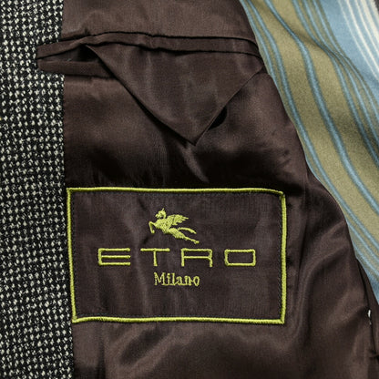 ETRO ウール100% 3Bシングルチェスターコート