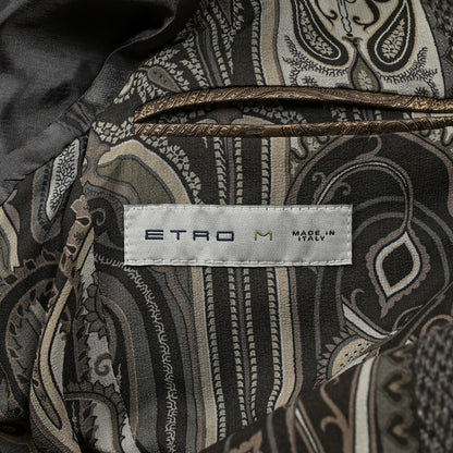 ETRO 2Bシングルテーラードジャケット