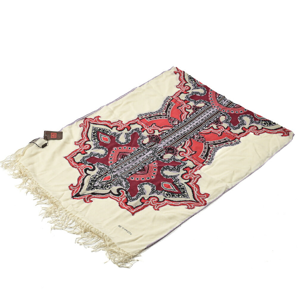 ETRO ウールシルクカシミヤ ストール