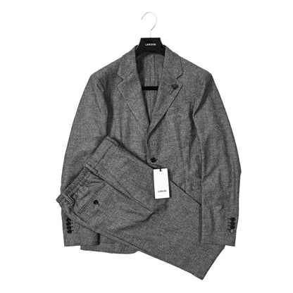 SALE｜LARDINI easy wear ヴァージンウール 2Bシングルテーラード スーツ