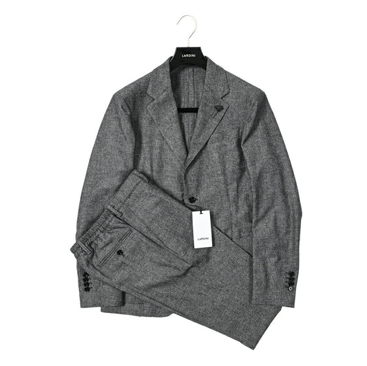 SALE｜LARDINI easy wear ヴァージンウール 2Bシングルテーラード スーツ
