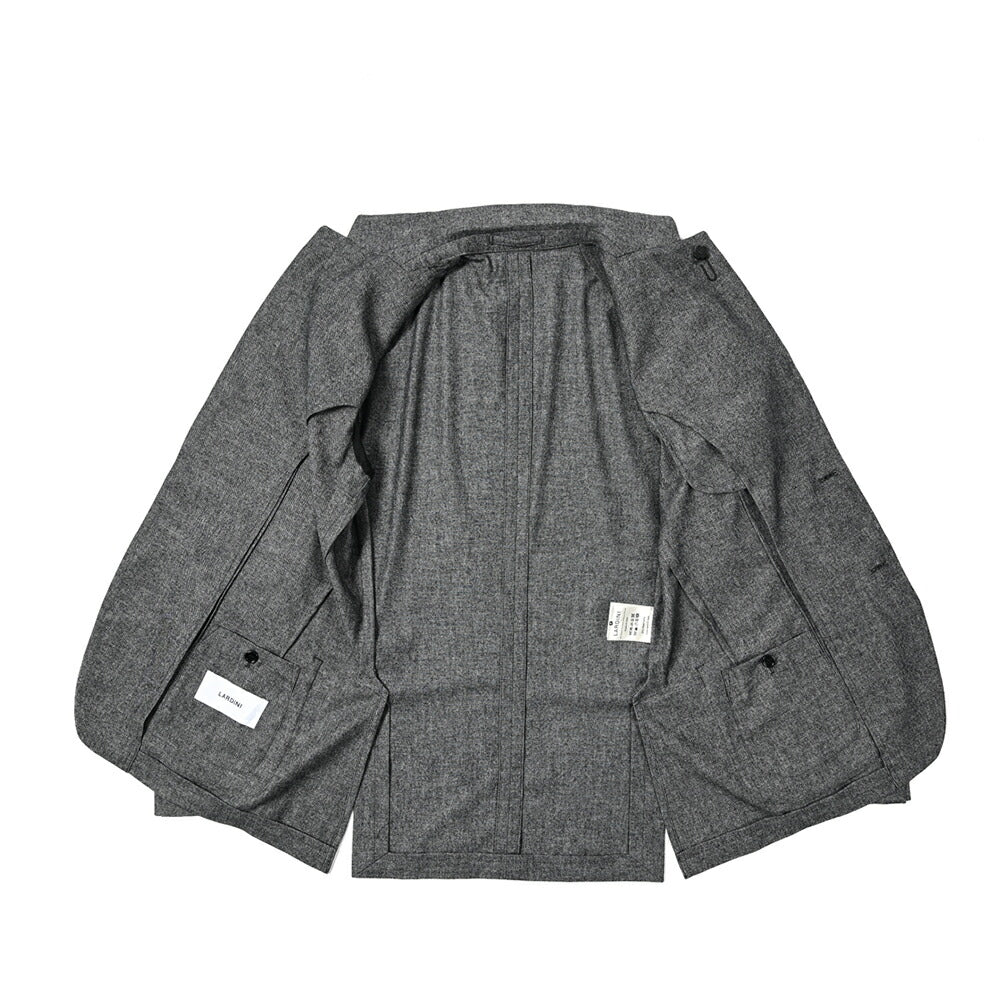 SALE｜LARDINI easy wear ヴァージンウール 2Bシングルテーラード スーツ