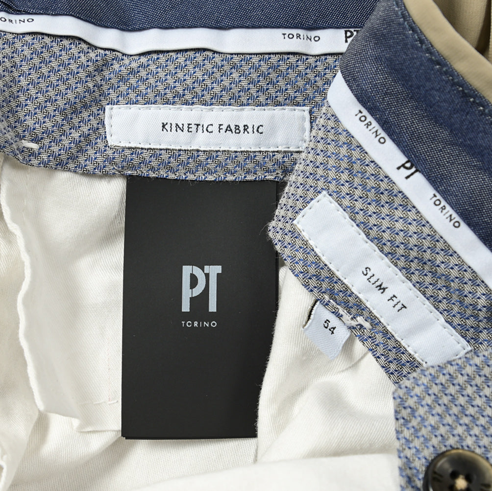 SALE｜PT TORINO ACTIVE SLIM FIT 高機能ストレッチナイロン ノータックスラックス / PT01 KULT