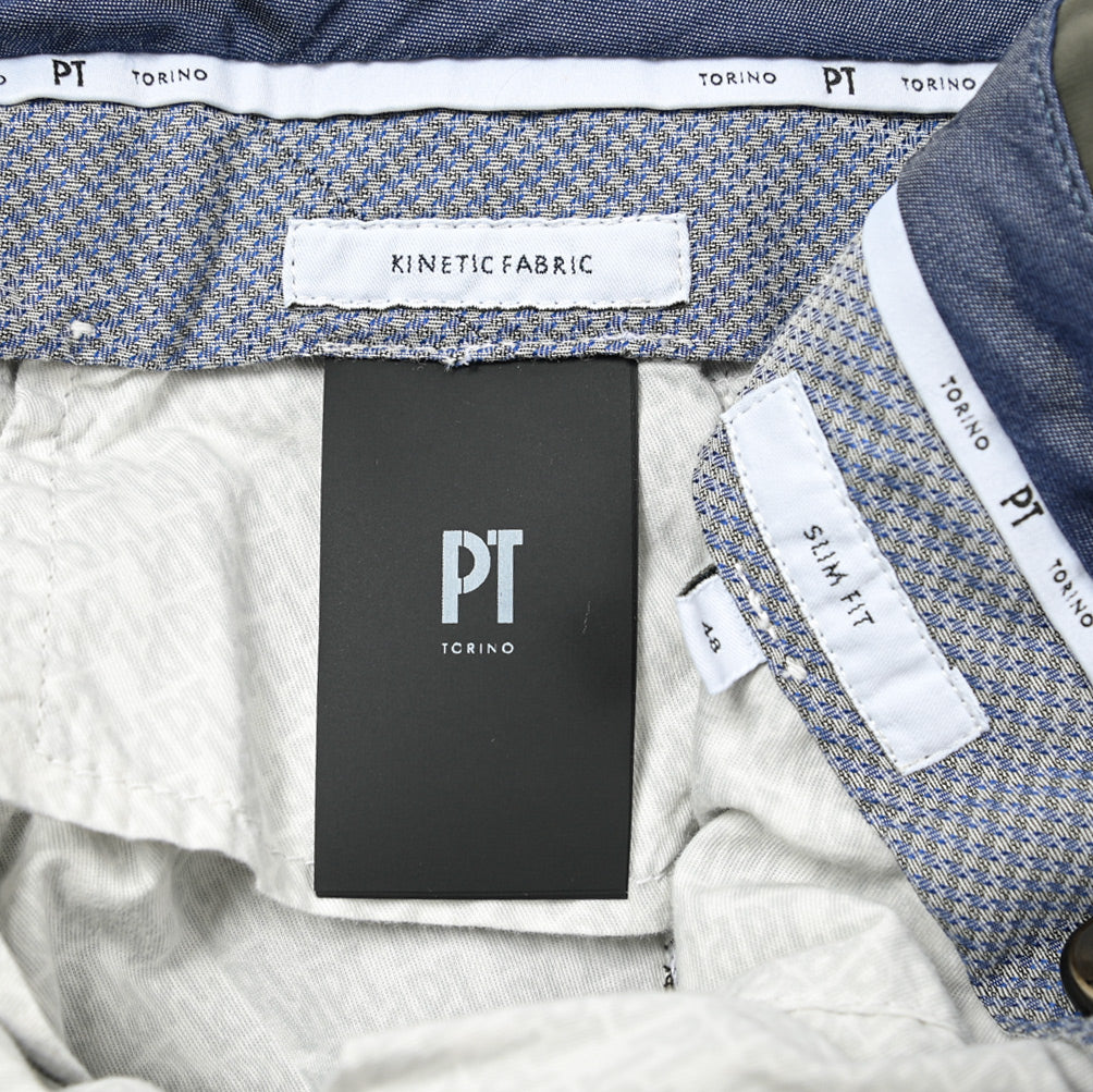 SUMMER SALE｜PT TORINO "SLIM FIT" 高機能ストレッチナイロン ノータックパンツ