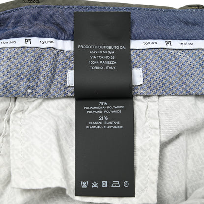 SUMMER SALE｜PT TORINO "SLIM FIT" 高機能ストレッチナイロン ノータックパンツ