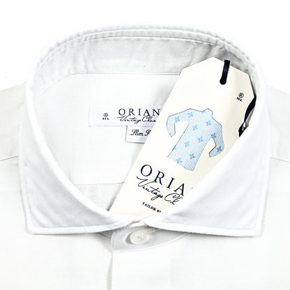 SALE｜24-25AW ORIAN Vintage Classic コットン100% ホリゾンタルカラードレスシャツ