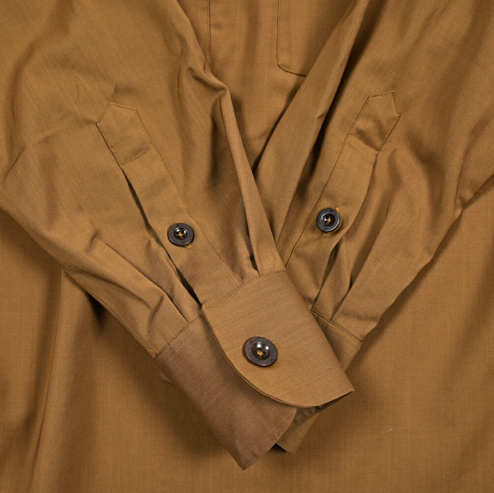 PT TORINO ヴァージンウール100% プルオーバーシャツ