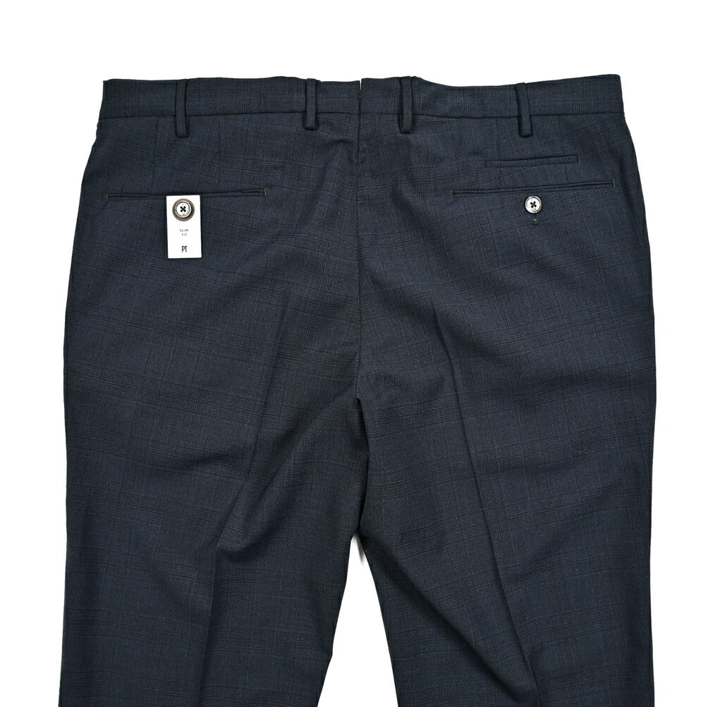 SALE｜PT TORINO SLIM FIT ストレッチウール ノータックスラックス / PT01