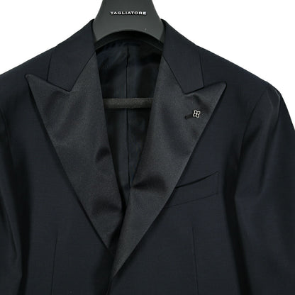 TAGLIATORE SUPER130's ヴァージウール100% タキシードスーツ