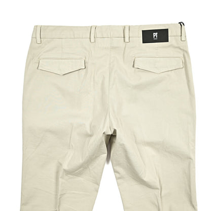 SUMMER SALE｜PT TORINO DENIM "HOUSE" ストレッチコットンチノ ノータックスリムパンツ
