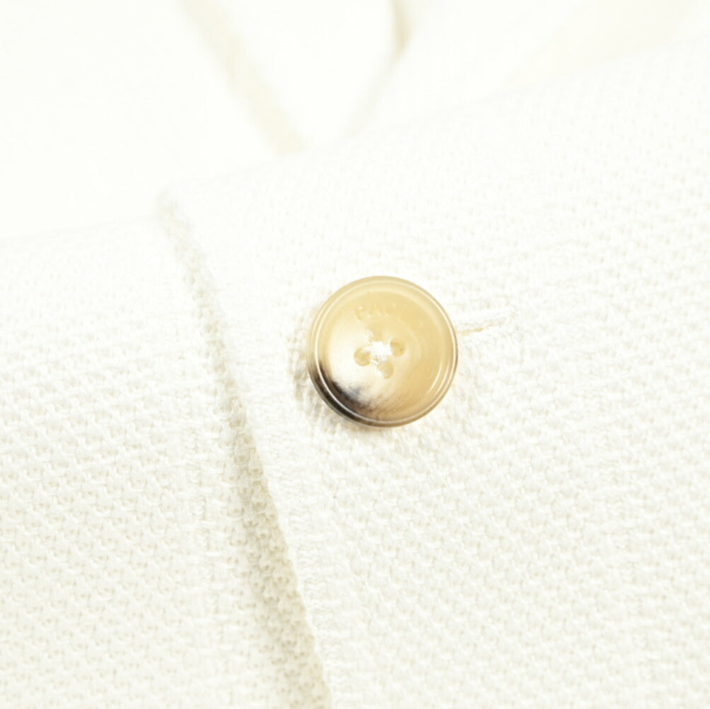 PAOLONI コットン100% 2Bシングルニットジャケット