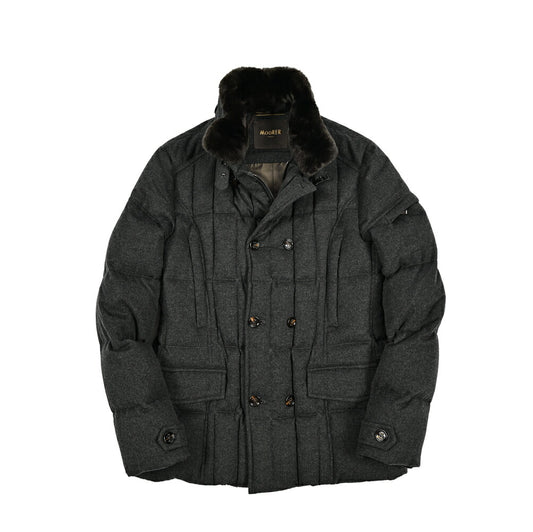MOORER "SIRO-IL" カシミヤ100% ダウンジャケット (Loro Piana RAIN SYSTEM)